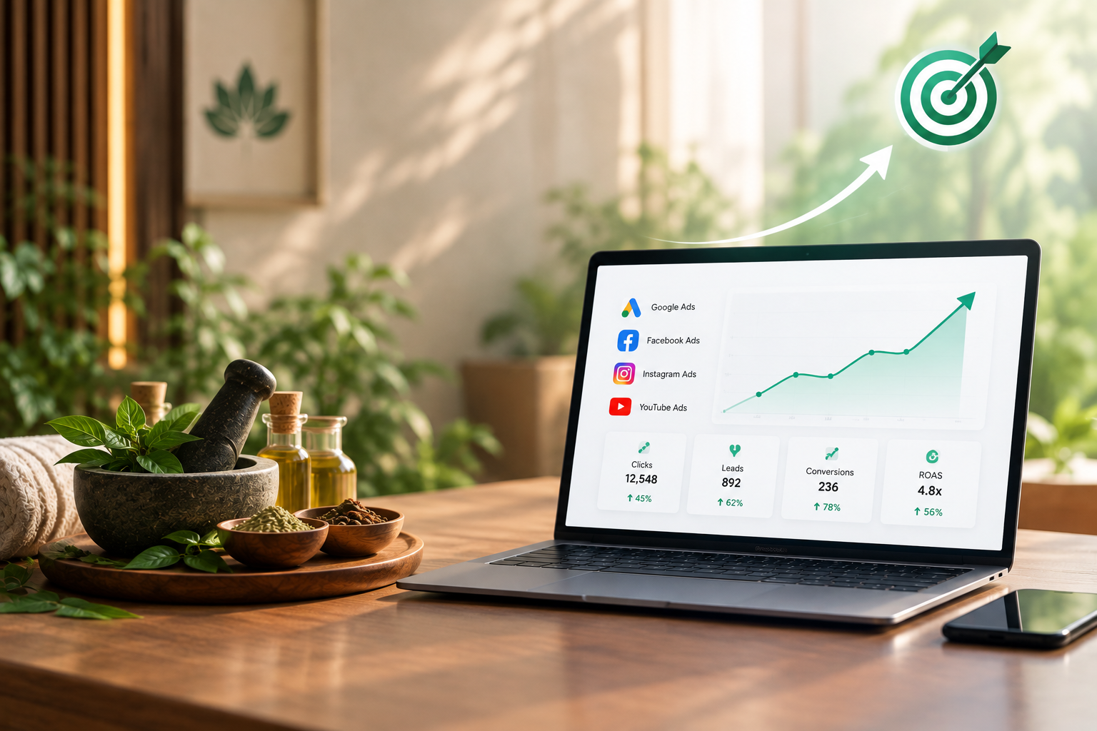 Performance Marketing for Ayurveda Centers