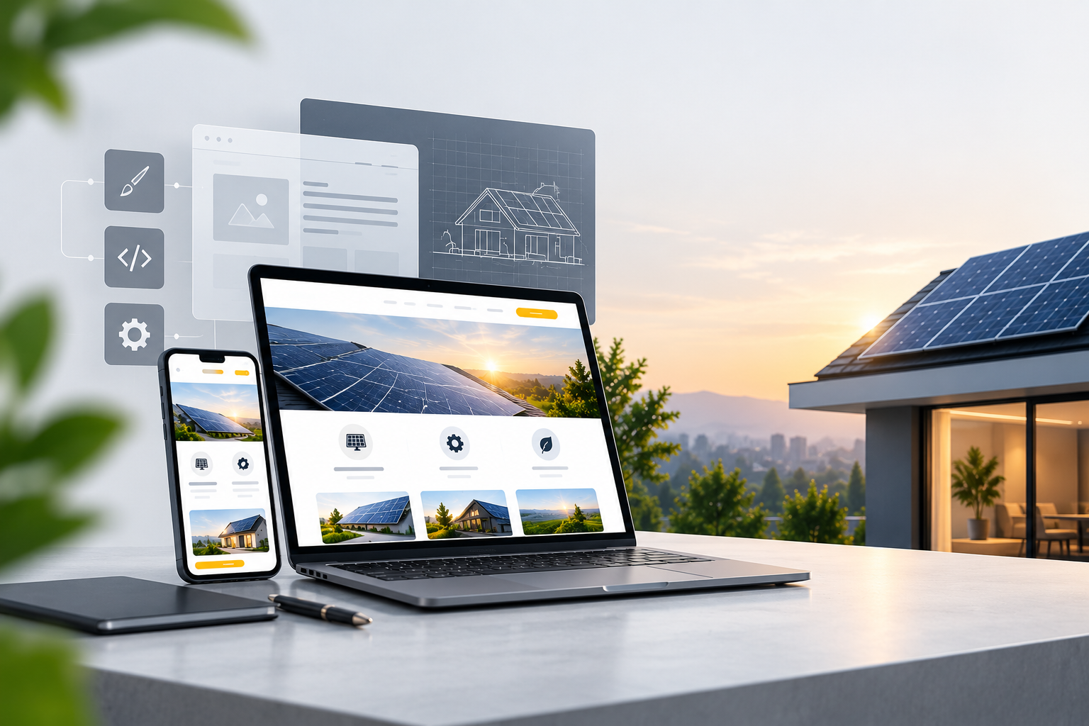 Solar Website Design & Development